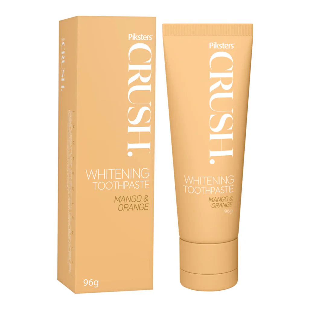 Piksters Crush Whitening Toothpaste (96g) pikster,teeth whitening,toothpaste