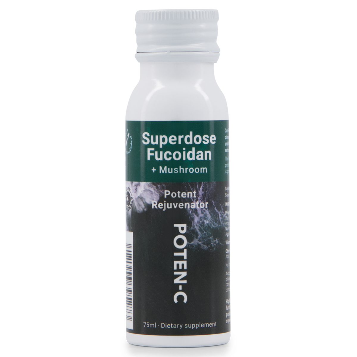 Poten-C Superdose Fucoidan + Mushroom  750mg