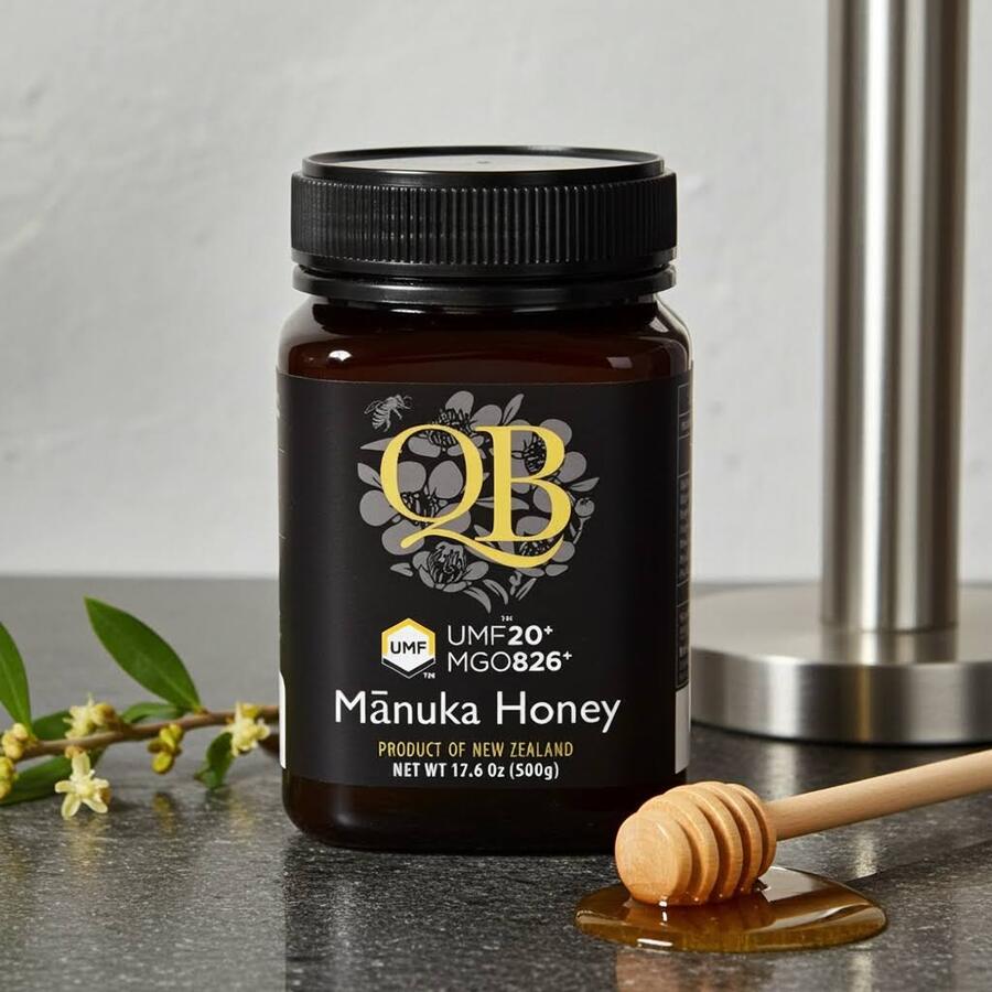 QB Manuka Honey UMF 20+ 500g