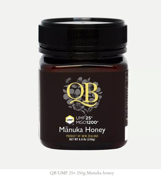 QB Manuka Honey UMF 25+ 250g