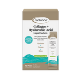 Radiance Collagen + Hyaluronic Acid Liquid Sachets 10x25ml
