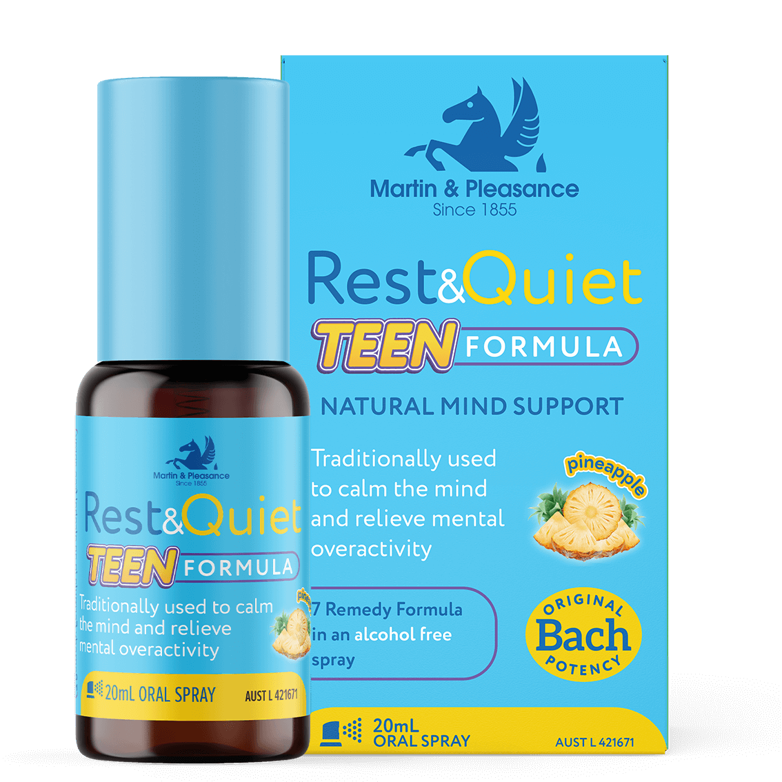 Rest&Quiet Teens Formula 3 x 20ml Spray anger,Bach flowers,boredom,excessive nervous energy,irritability,issues,Kids Formula,moment of calm,moment of calm for kids,natural strawberry flavour,nervous energy,nervousness,provides relief from feelings,relieve