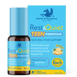 Rest&Quiet Teens Formula 3 x 20ml Spray anger,Bach flowers,boredom,excessive nervous energy,irritability,issues,Kids Formula,moment of calm,moment of calm for kids,natural strawberry flavour,nervous energy,nervousness,provides relief from feelings,relieve