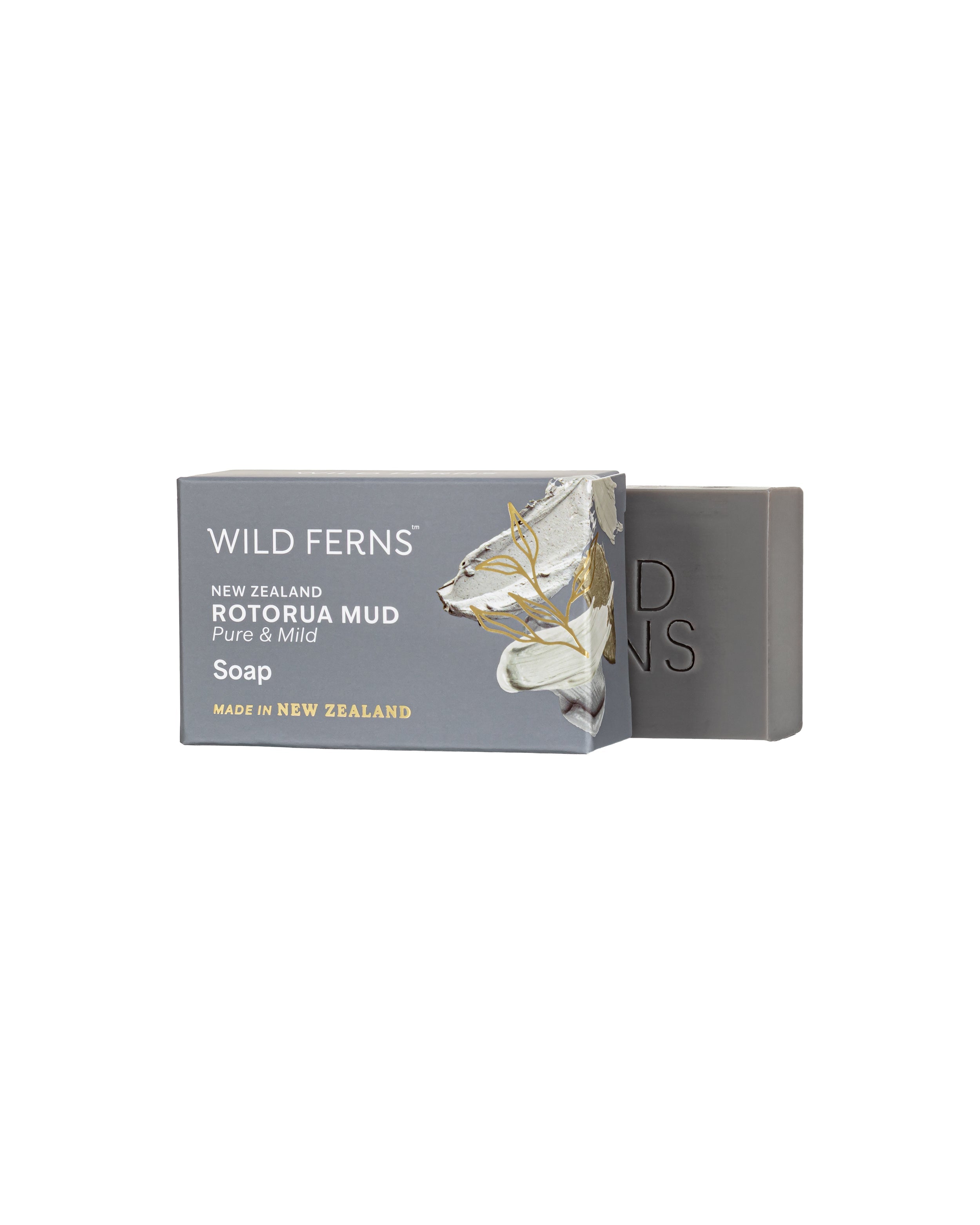 Wild Ferns Volcanic Mud Sulfur Soap 115g
