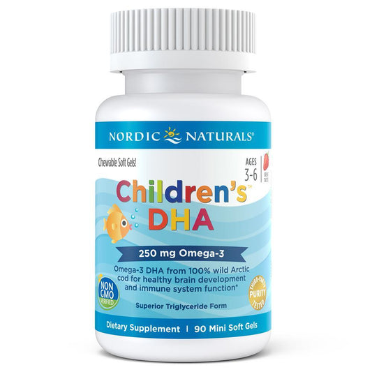 Nordic Naturals Children's DHA 90 Mini softgels Strawberry