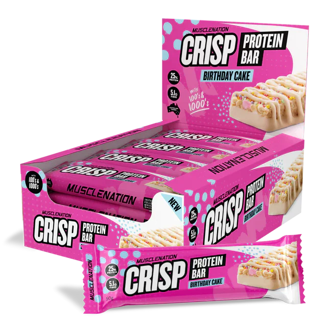 Muscle Nation  Mn Crisp Protein Bar