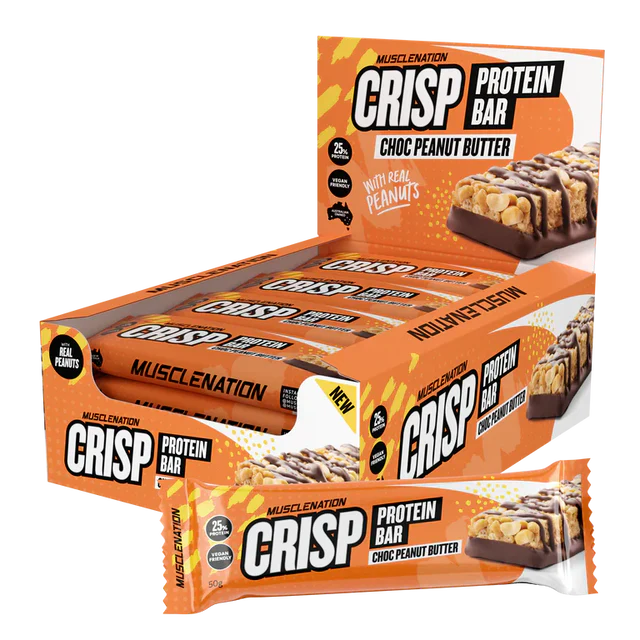 Muscle Nation  Mn Crisp Protein Bar