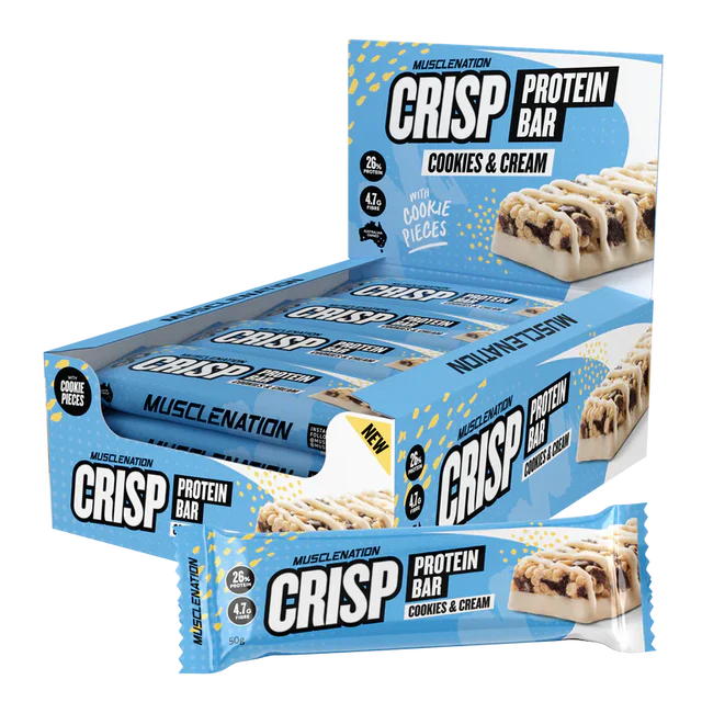 Muscle Nation  Mn Crisp Protein Bar