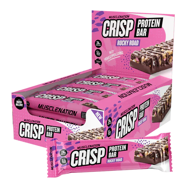 Muscle Nation  Mn Crisp Protein Bar