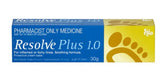 RESOLVE PLUS CREAM 30GM | 0.5%& 1.0% (Pharmacist Only Medicine)
