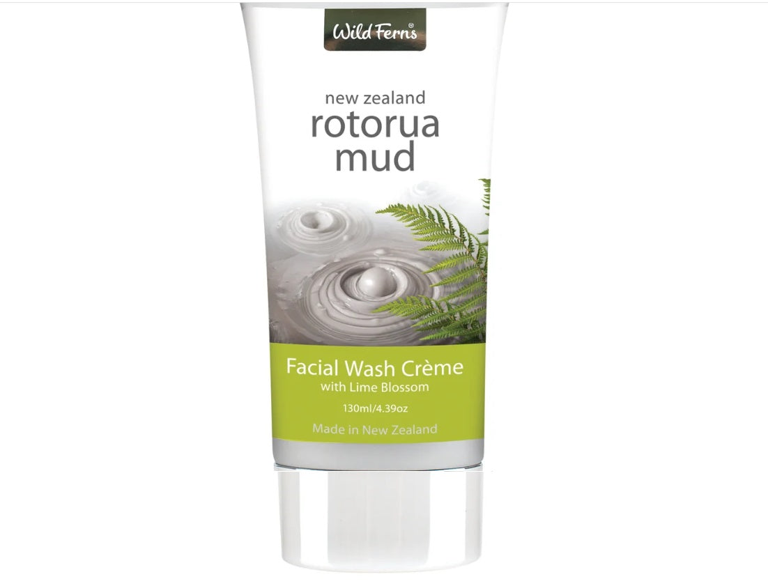 Parrs Rotorua Volcanic Mud and Lime Face Wash 130ml [Expiration Date 2027/11]