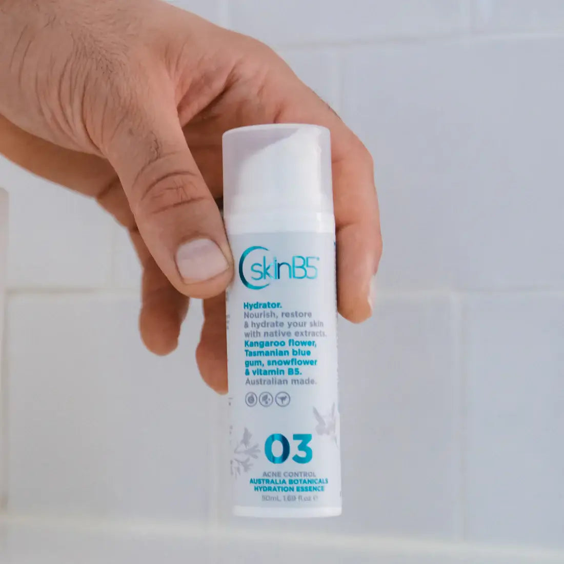 Skin B5 Acne Control Australian Botanicals Hydration Essence 50ml Acne Treatment,Clear Complexion,Clear Skin,Combination Skin,cracked skin,dry skin,dry skin cream,Dry Skin Gel,dry skin wash,Healthy Skin,Hydrating Skin Care,itchy dry skin,itchy skin,Moistu