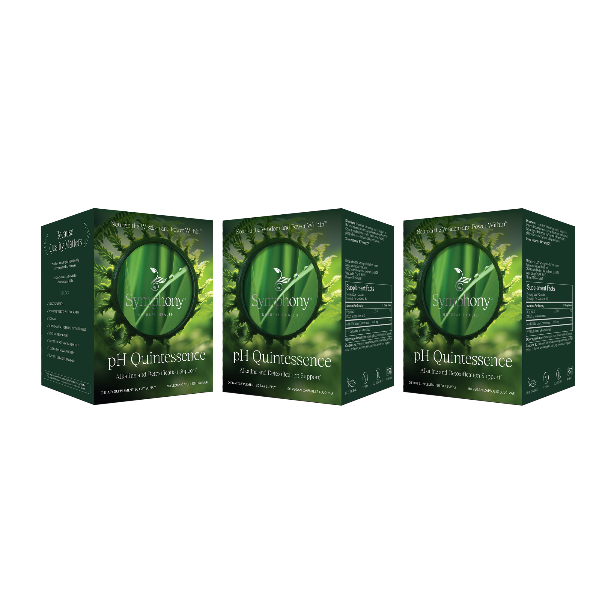 pH Quintessence 3-pack box front view