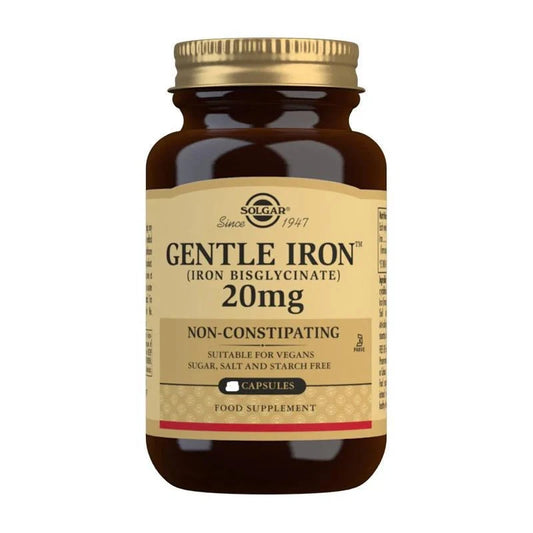 Solgar Gentle Iron 20 mg 30 capsules