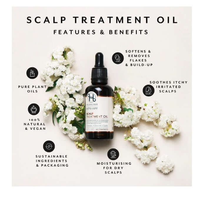 Holistic Scalp Treatment Oil 50ml Aids Styling,benefits of hair,Chemically treated hair,Colour Protect Shampoo,colour retention,Coloured hair,Conditions and Combats frizz,Curly hair,Damaged hair,dehydrated hair,Directions for U,dry hair,dry itchy scalp,dr