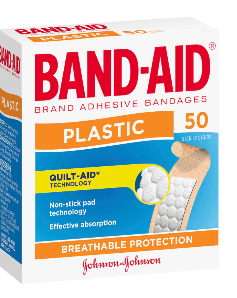 Band-aid Plastic Strips 50