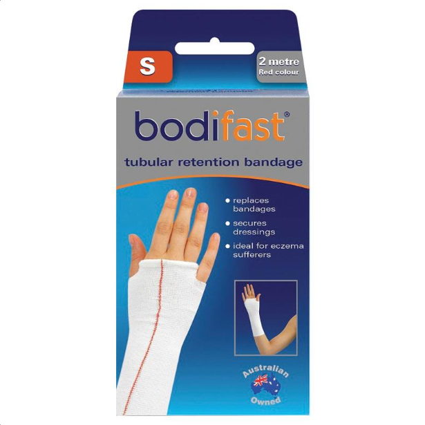 Bodifast Tubular Retention Bandage 3.5cm x 2m Red