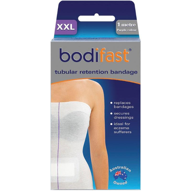 Bodifast Tubular Retention Bandage 20cm x 1m Purple