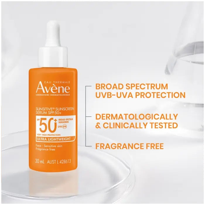 Avène Sunsitive Serum SPF50+ 30ml