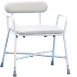 Allied Medical Sherwood Plus Bariatric Shower Stool with Back Allied Medical Sherwood Plus Bariatric Commode,Allied Medical Sherwood Plus Bariatric Shower Stool with Back,Bariatric Commode,Bariatric Shower Stool with Back,commode,commode chair,Sherwood Pl