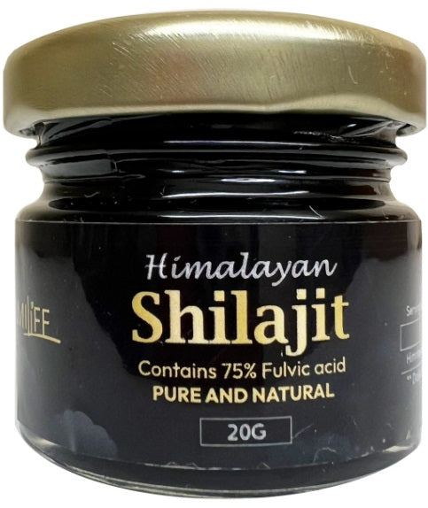 Urmilife Himalayan Shilajit Resin, 75% Fulvic Acid &ndash; Pure &amp; Natural