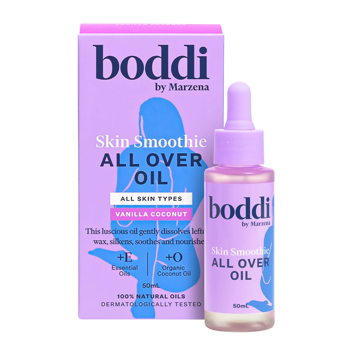 Boddi All Over Oil - Vanilla Coconut 50ml