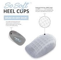 Tulis Classic Gel Heel Cups Clear