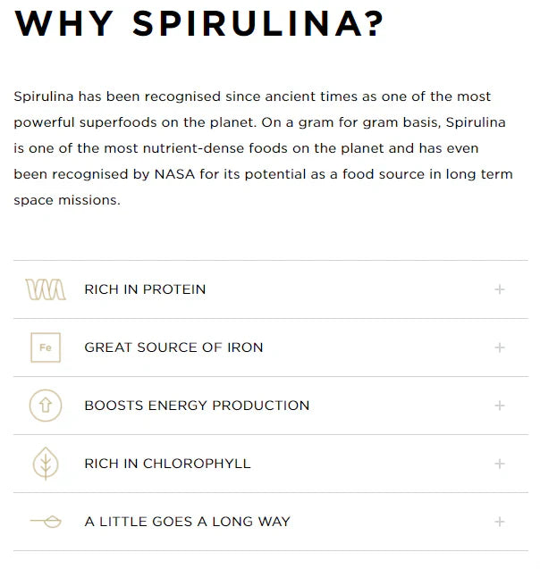 Tropeaka Spirulina (100g)