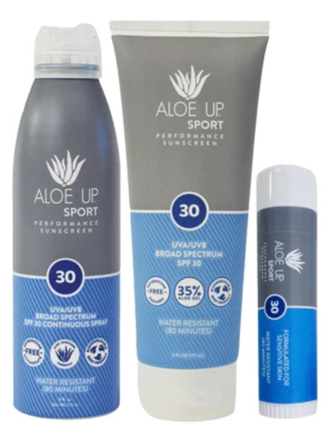 Aloe Up Sport Sunscreen SPF30 Essential Pack