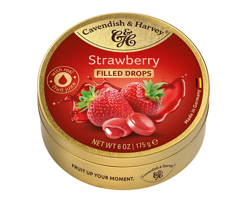 Cavendish & Harvey Strawberry Filled 175g