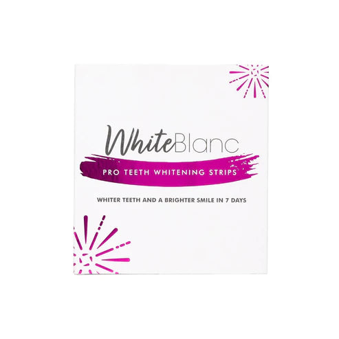 WhiteBlanc Pro Teeth Whitening Strips (28 Strips)