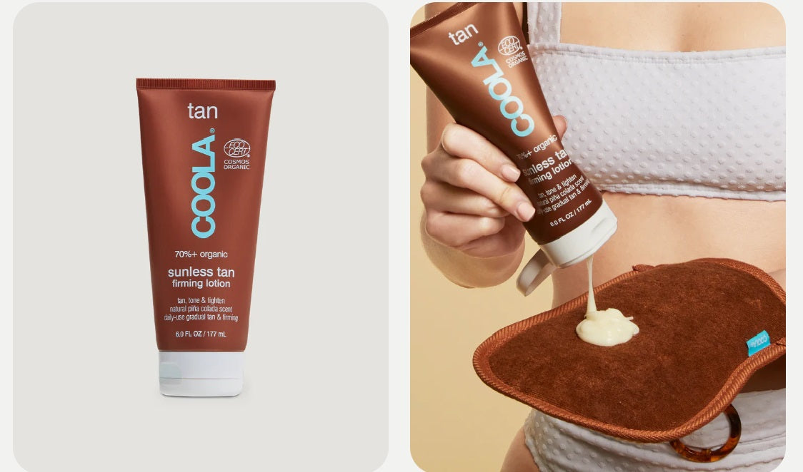 Coola Organic Sunless Tan Firming Lotion