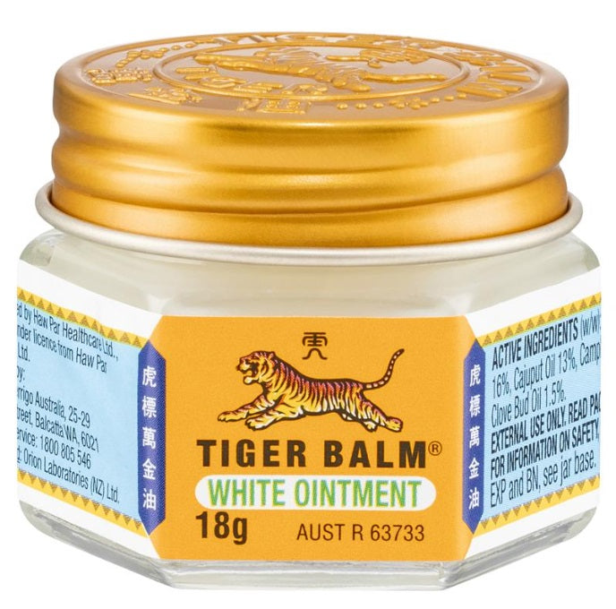 Tiger Balm Analgesic White Mild Ointment 18g