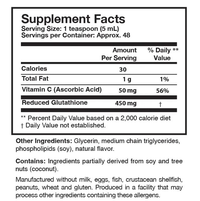 Tri-Fortify Orange&reg; Liposomal Glutathione &ndash; Orange Tube