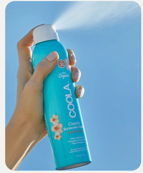 Coola Classic Body Sunscreen Spray SPF30 Tropical Coconut