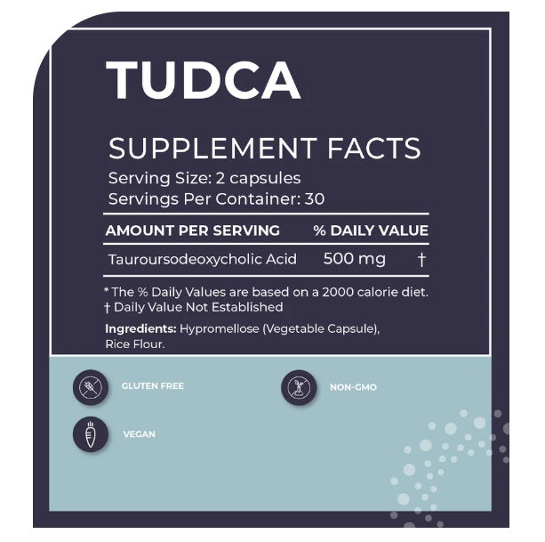 TUDCA (Tauroursodeoxycholic Acid) Supplement