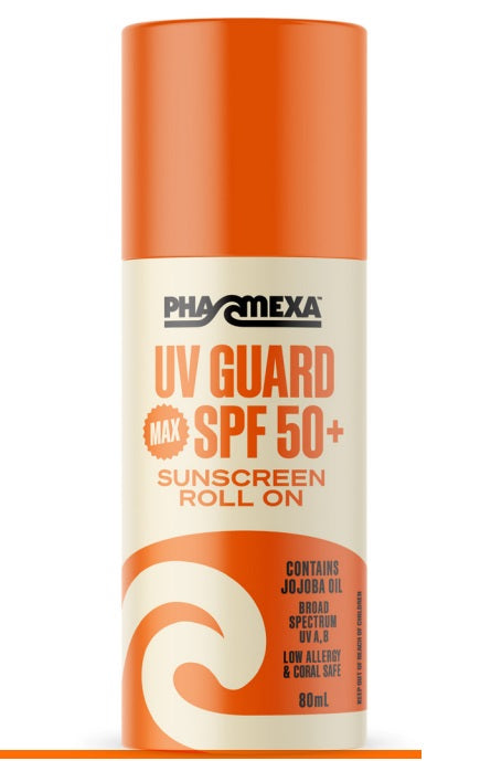 UV Guard SPF 50+ MAX 80ml Roll-on Sunscreen