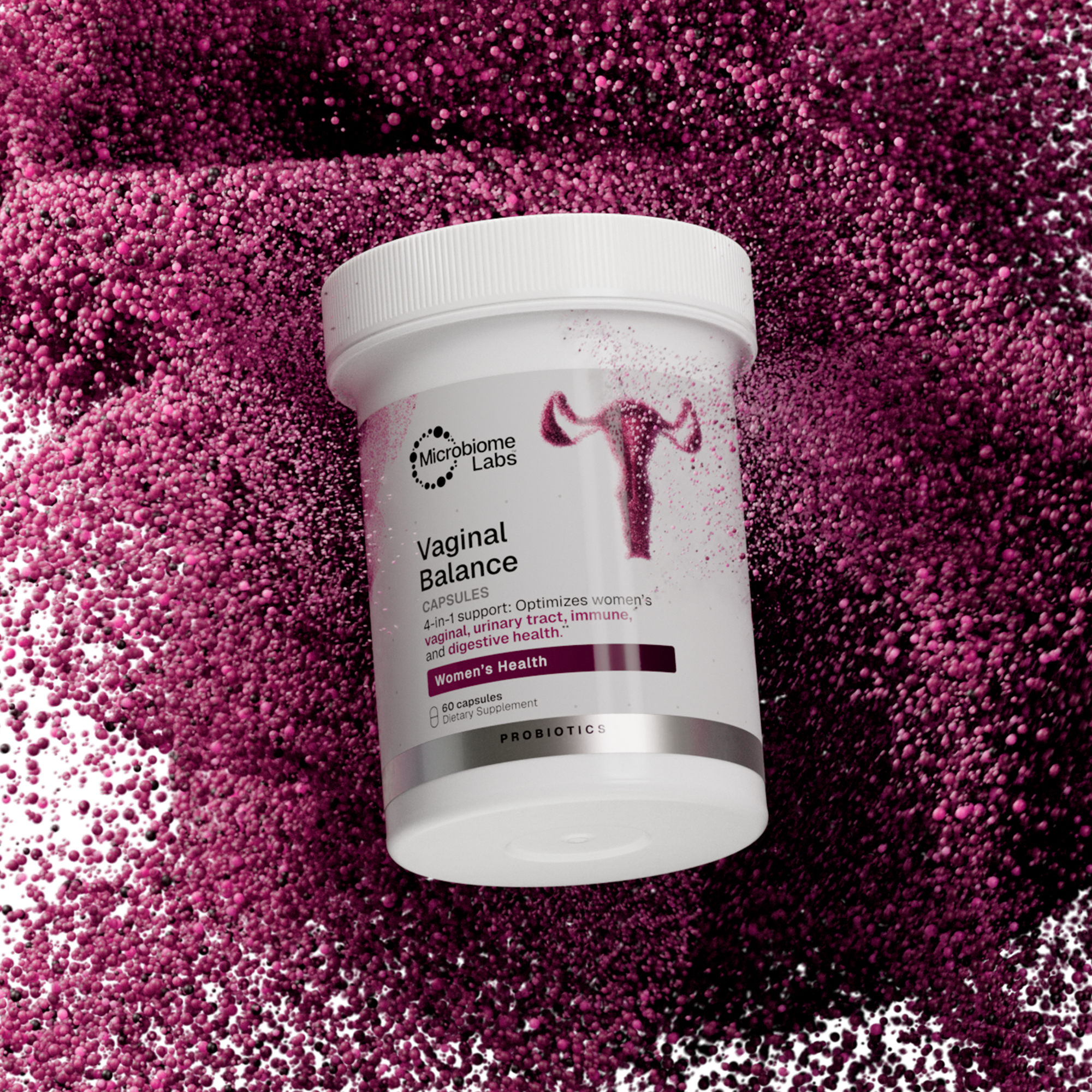 Microbiome Labs Vaginal Balance 60 Capsules