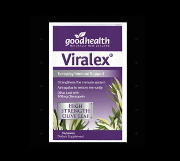 Good Health Viralex Immune Support 30 / 60 Capsules good health,goodhealth,issues,olive leaf,viralex