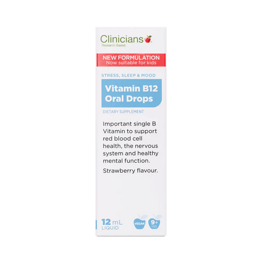 Clinicians Vitamin B12 Oral Drops 12 ml