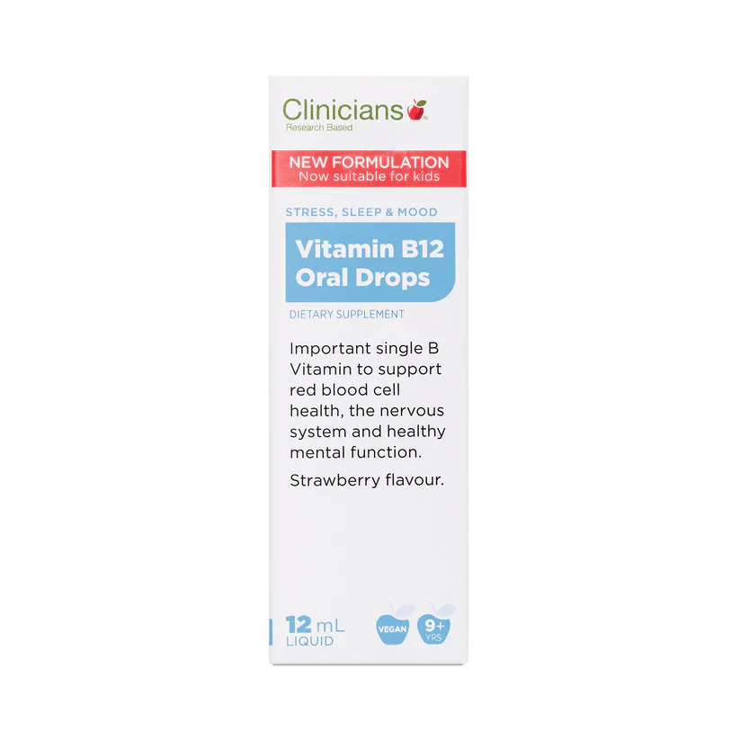 Clinicians Vitamin B12 Oral Drops 12 ml