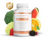 Koru Vitamin C 120 Capsules with key ingredients