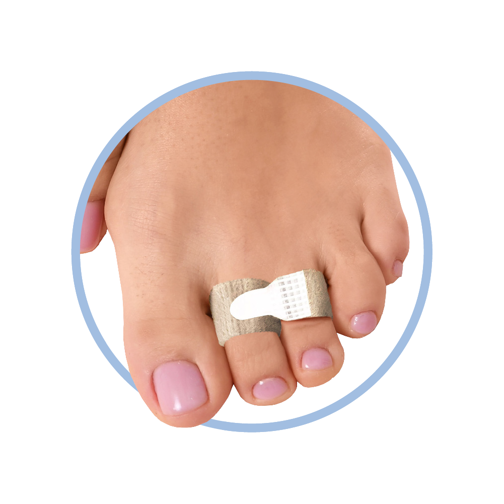 Walker's Gel Toe Splint Pack of 2