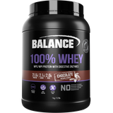 Balance 100 Whey Natural Banana 1kg Pure Protein Powder (Flavors : Banana Flavor/Chocolate/Cookie/Strawberry/Vanilla)