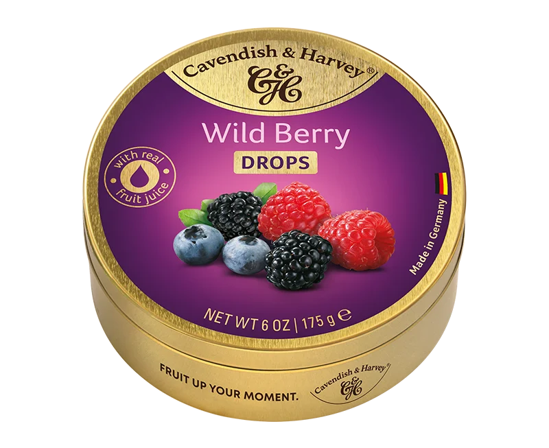 Cavendish & Harvey Wild Berry 175g