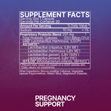 Microbiome Labs Pregnancy Support 30 Capsules supplement facts