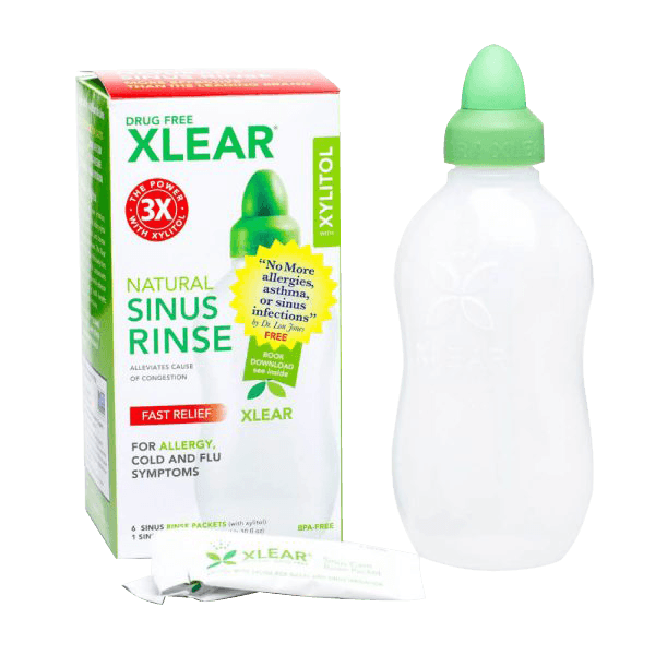 xlear Sinus Rinse Bottle with Solution