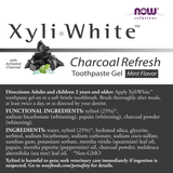 XyliWhite, Toothpaste Gel – Charcoal Refresh Mint 181g