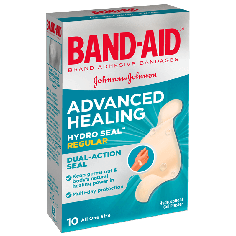 Band-Aid Advanced Healing Regular 10 - DominionRoadPharmacy