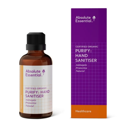Purify Hand Sanitiser gel 50ml PA Health healthcare pain relief product
